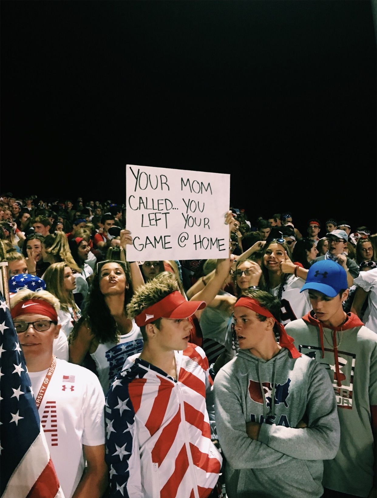 18 Funny Student Section Poster Ideas To Hold Up At High School Games