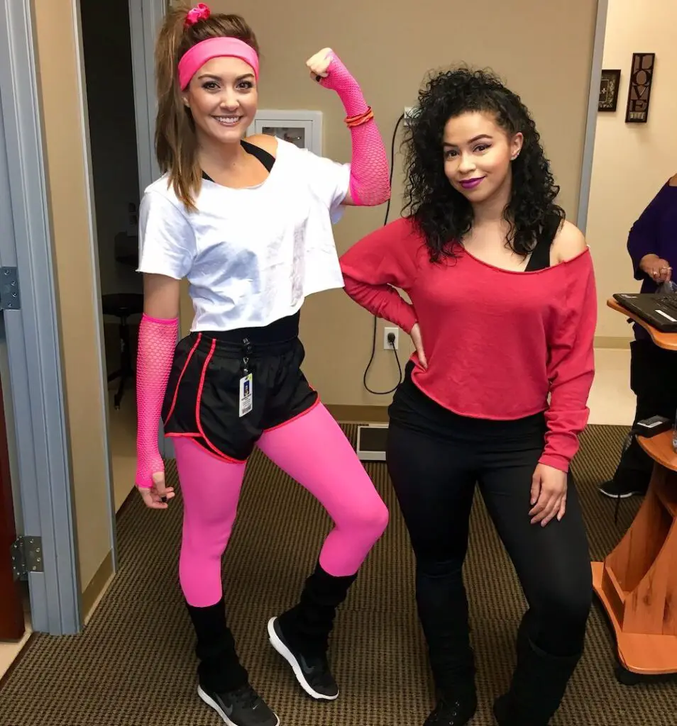 80s theme decade day outfit