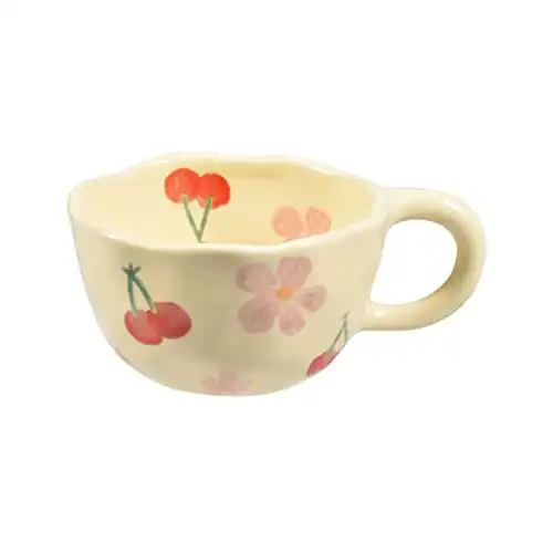 Ceramic Floral Coffee Mug