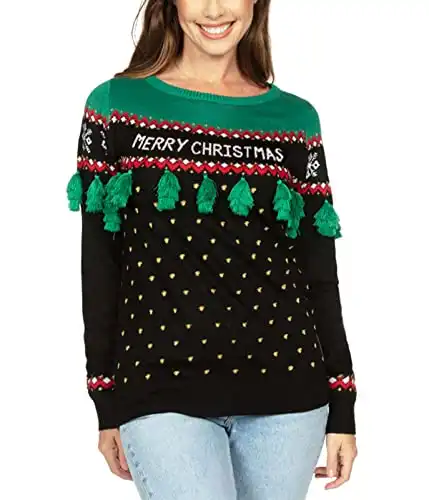 Tipsy Elves Christmas Tree Sweater