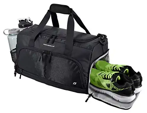 Gym Duffel Bag With 10 Compartments