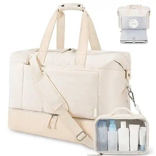Weekender Bag With Shoe Compartment